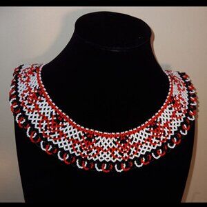 [MADE TO ORDER] 💫 Sylianka Necklace with Traditional Kharkiv Embroidery Motifs
